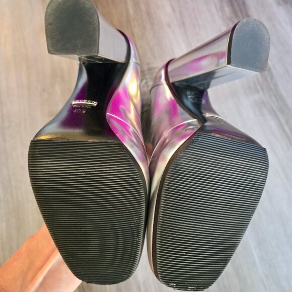 Gucci horsebit booties silver metallic - Picture 4 of 14